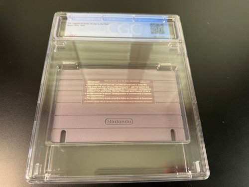 Zelda A Link To The Past Super Nintendo SNES Cartridge CGC 9.4 - Picture 2 of 2