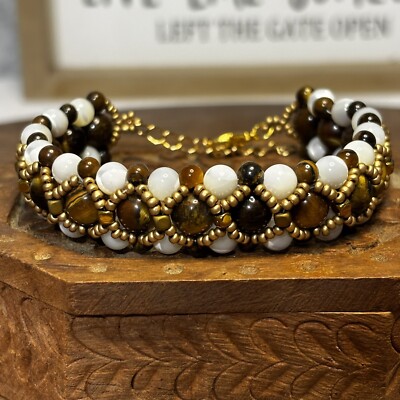 Gorgeous Artisan Handmade Beaded Bracelet
