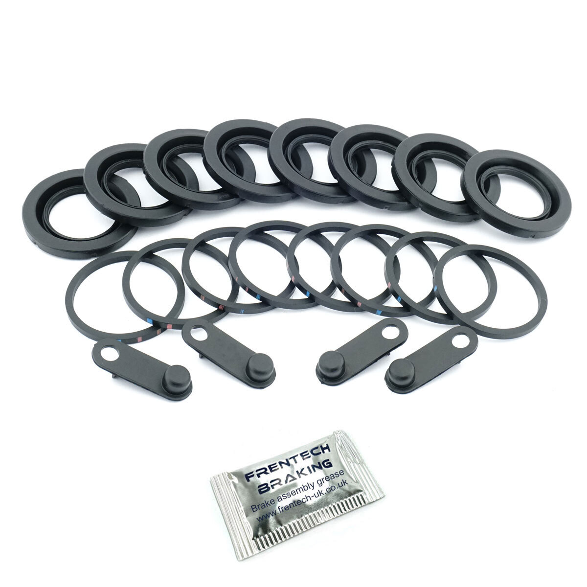 For Jaguar S-Type 4.2R V8 2x Front Brake Caliper Repair Kits Seals (For Brembo)