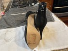 $250 Nw Striking! RARE! Via Spiga Evanna Black Lace Peep Toe Pumps Size 9M Italy — photo 4