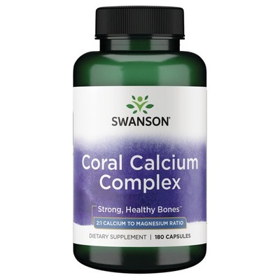 Swanson Coral Calcium Complex 180 Caps