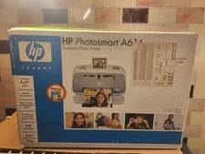 HP Photosmart A616 Compact Digital Photo Inkjet Printer W Software & User Guide