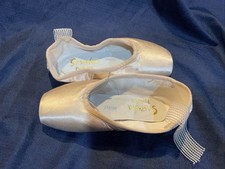 Sansha Premiere Pink Ballet Pointe Shoes Satin Upper Women Dance Toe Shoes 7W