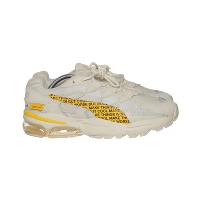 Puma, Trainingsschuhe, Größe: 44 1/2, model: cell venom, Leder, Beige/Gelb #HHE