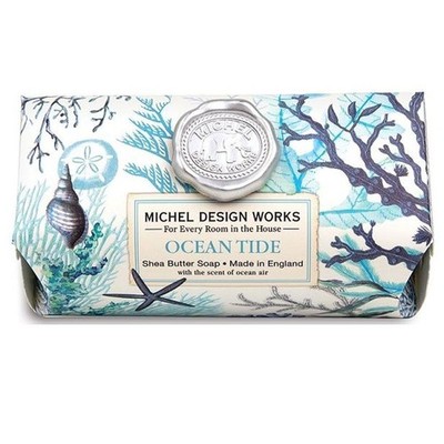 Badeseife Michel Design Works Ocean Tide 245g Seifenstück mit Sheabutter