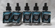 Bath  Body Works Wallflower Refill Bulb Lot Set of 5 WICKED VANILLA WOODS