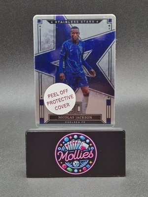Nicolas Jackson 2024-25 Panini Impeccable Stainless Stars /79 Chelsea