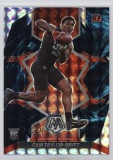 2022 Panini Mosaic Rookies Genesis Mosaic Prizm Cam Taylor-Britt #393 4f5