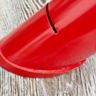 Vintage Mid Century Modern MCM Metal Spot Lamp OOAK One Of A Kind Red Orange — photo 6