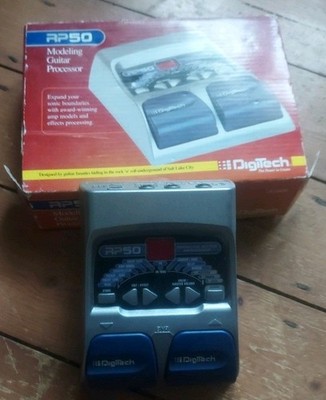 DigiTech RP50 MULTI Effekt-Gitarrenpedal inkl. Netzteil verpackt mit Handbuch sehr guter Zustand