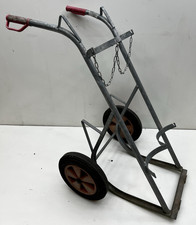 Wocken 50759 Flaschenwagen Gasflaschenwagen Transportwagen 2x 40 | 50l Vollgummi