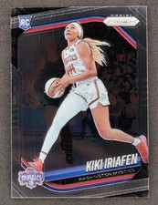 2025 Panini WNBA Prizm KIKI IRIAFEN Rookie Base #72 Washington Mystics (A)