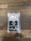 1 troy ounce SilverTowne prospector silver bars minted from .999 fine silver.
