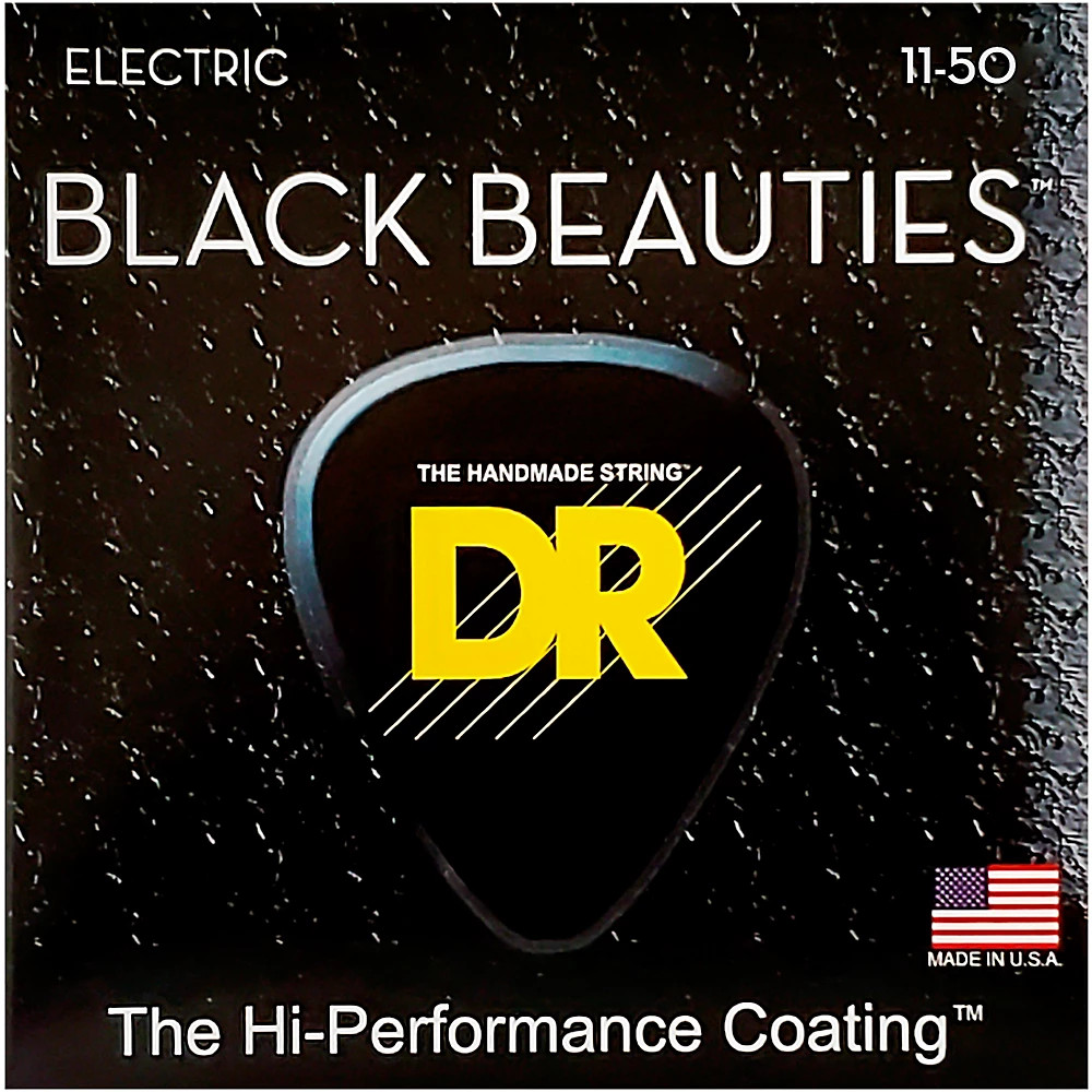 DR Strings Extra Life BKE-11 Black Beauties 3090₽