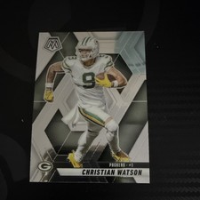 2025 Panini Mosaic Christian Watson #242 Green Bay Packers NFL Football Card