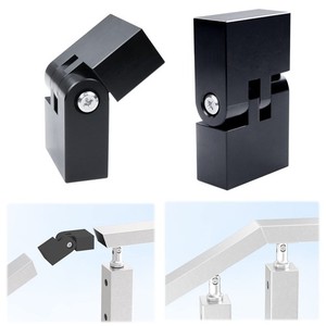 HT10 HL10 HT14 Flat Handrail Accessories - 2Pack Vertical Pivot Connector Hig...