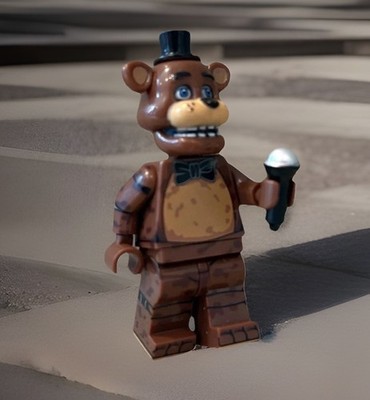 FREDDY FAZBEAR CUSTOM MINI FIGURE- EXTREMELY DETAILED!