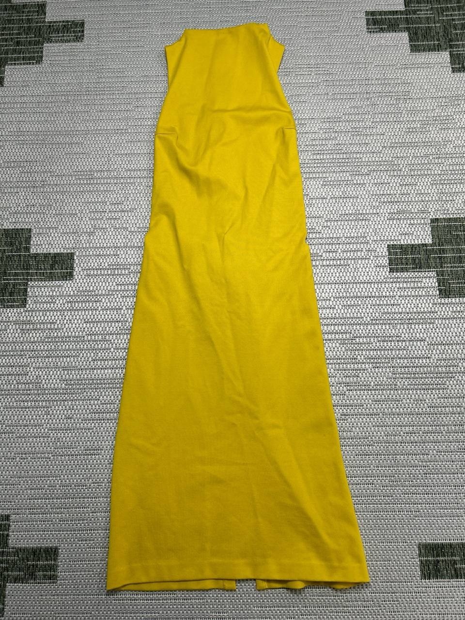 Babaton Dress Womens 0 Yellow Midi