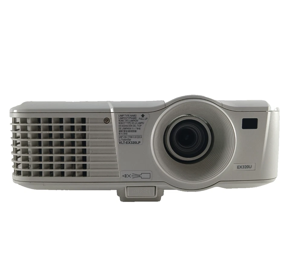 Mitsubishi EX320U 3D Short Throw DLP Projector - VLT-EX320LP - Image 2 of 4