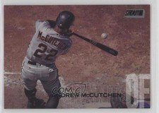 2018 Topps Stadium Club Black Foil Andrew McCutchen #12 8yu