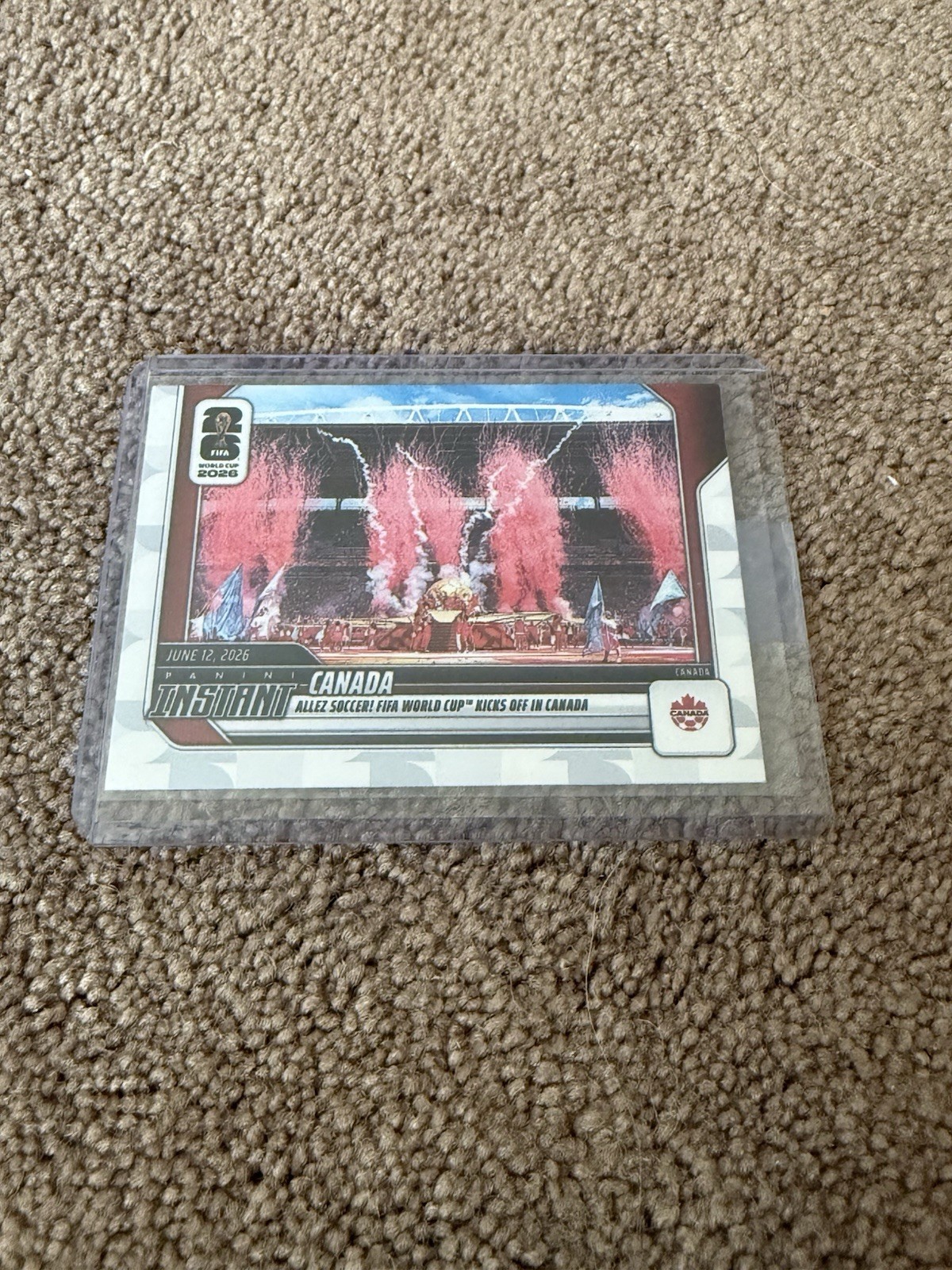 2026 Panini Instant FIFA World Cup Canada Opening Ceremony #6 /318 Soccer
