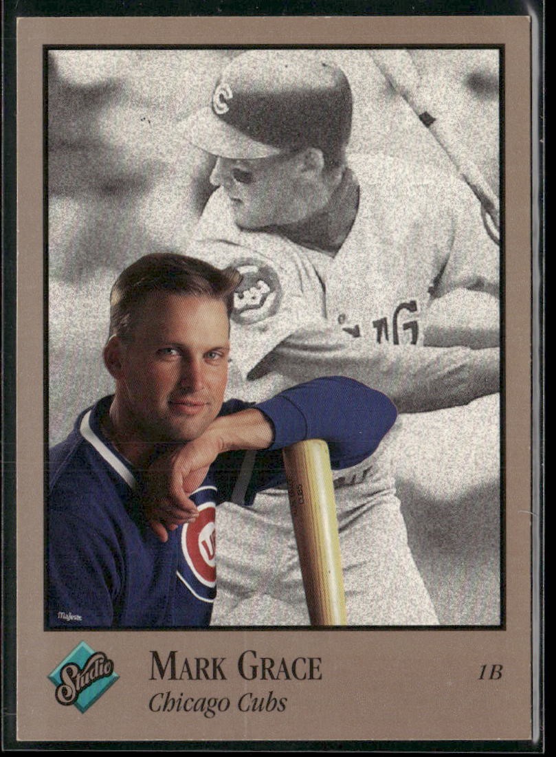 Mark Grace 1992 Studio #14 Chicago Cubs