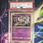 Pokémon TCG Mewtwo SM Black Star Promo SM214 Holo 2019 PSA 8