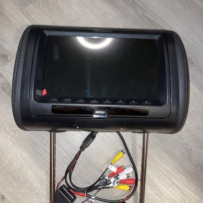 Power Acoustik 7  TV In Headrest HDVD-71CC 7'' Car Player