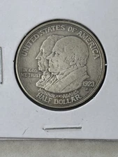 1923 S MONROE ADAMS COMMEMORATIVE HALF DOLLAR 90% SILVER