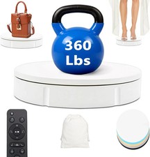 Rotating Platform 12Inch/360Lbs Capacity, 360 Degree Rotating Display Stand, Rot