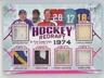 2020-21 Leaf In The Game Used Hockey Redraft Magenta 5/5 Bryan Trottier / Clark