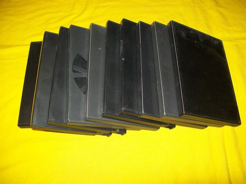 10 GENTLY USED DVD CASES GOOD CONDITION SINGLE DISC