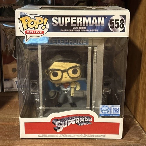 Funko Pop #558 Superman: The Movie Superman in Phone Booth