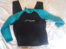 Body Glove Womens Black and blue Wetsuit Womens Full suit Size XL - 11 3.2 Mill