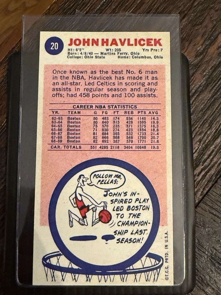 1969-70 Topps Rookie Lot HOF: Havlicek + Pete Maravich + Alcindor Kareem RC Raw - Image 4 of 4