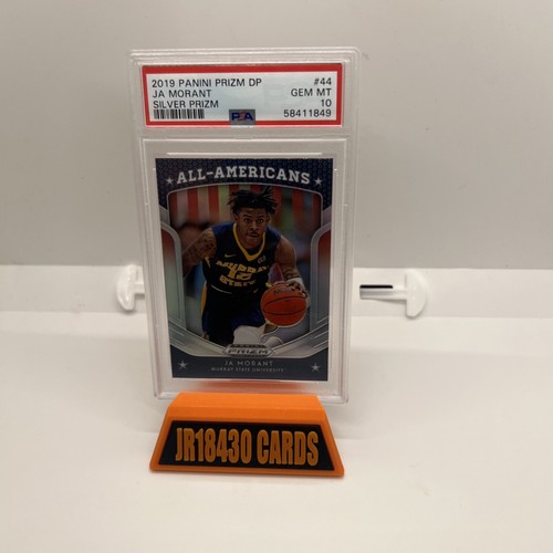 2019 Prizm JA MORANT Silver Prizm Rookie Card PSA 10 Gem Mint 💎 RC Grizzlies SP