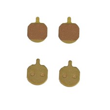 2 Pairs Bike Brake Pad Semi Metallic Brake Pad for Bike Electric Bike Scooter