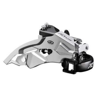 SHIMANO FD-M370 Altus Umwerfer Top-Swing, Dual Pull, 66-69°, 34,9/31,8/28,6 mm, 