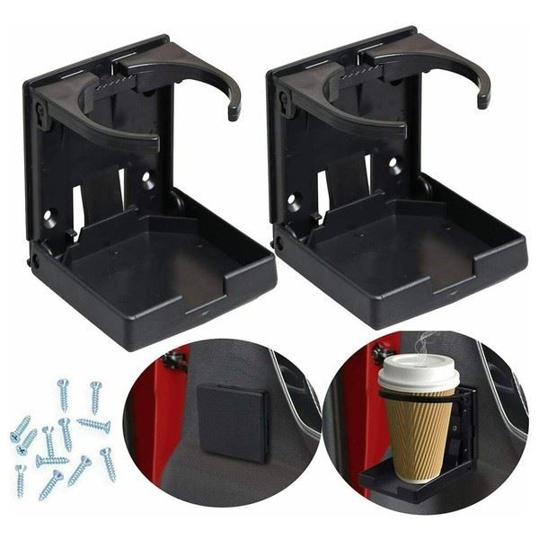 Faltbare Becherhalter GeträNkehalter FüR Auto Van Boot Marine RV 2Er-Set-image
