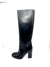 CHANEL Women's Knee High Boots with Upper Leather for sale | eBay