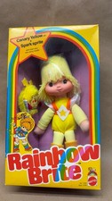 Vtg Original 1983 Mattel RAINBOW BRITE CANARY YELLOW Doll Spark Sprite 7235 NRFB