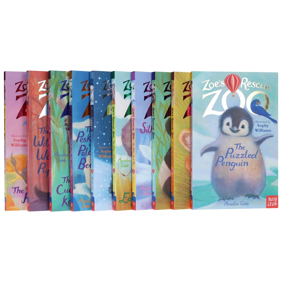 Zoes Rescue Zoo Series 1 By Amelia Cobb 10 Books Collection Set - Ages 5-7 - PB - Image 4 of 4
