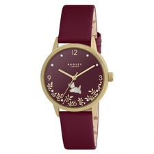 RADLEY Ladies Watch with Burgandy Dial and Burgandy Strap RY21782A