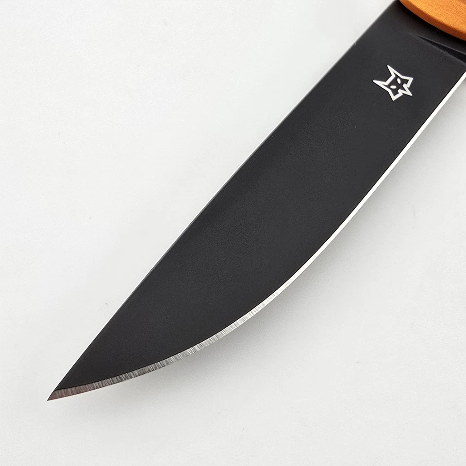 FOX Chnops FX-543 ALO Folding Knife Orange Aluminum 2.95" Becut Stainless Steel - Image 4 of 4