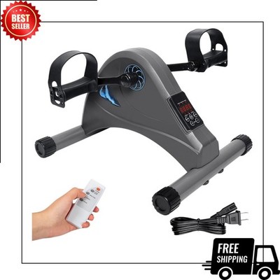 Motorized Mini Exercise Bike Pedal Exerciser for Seniors Rehab Training