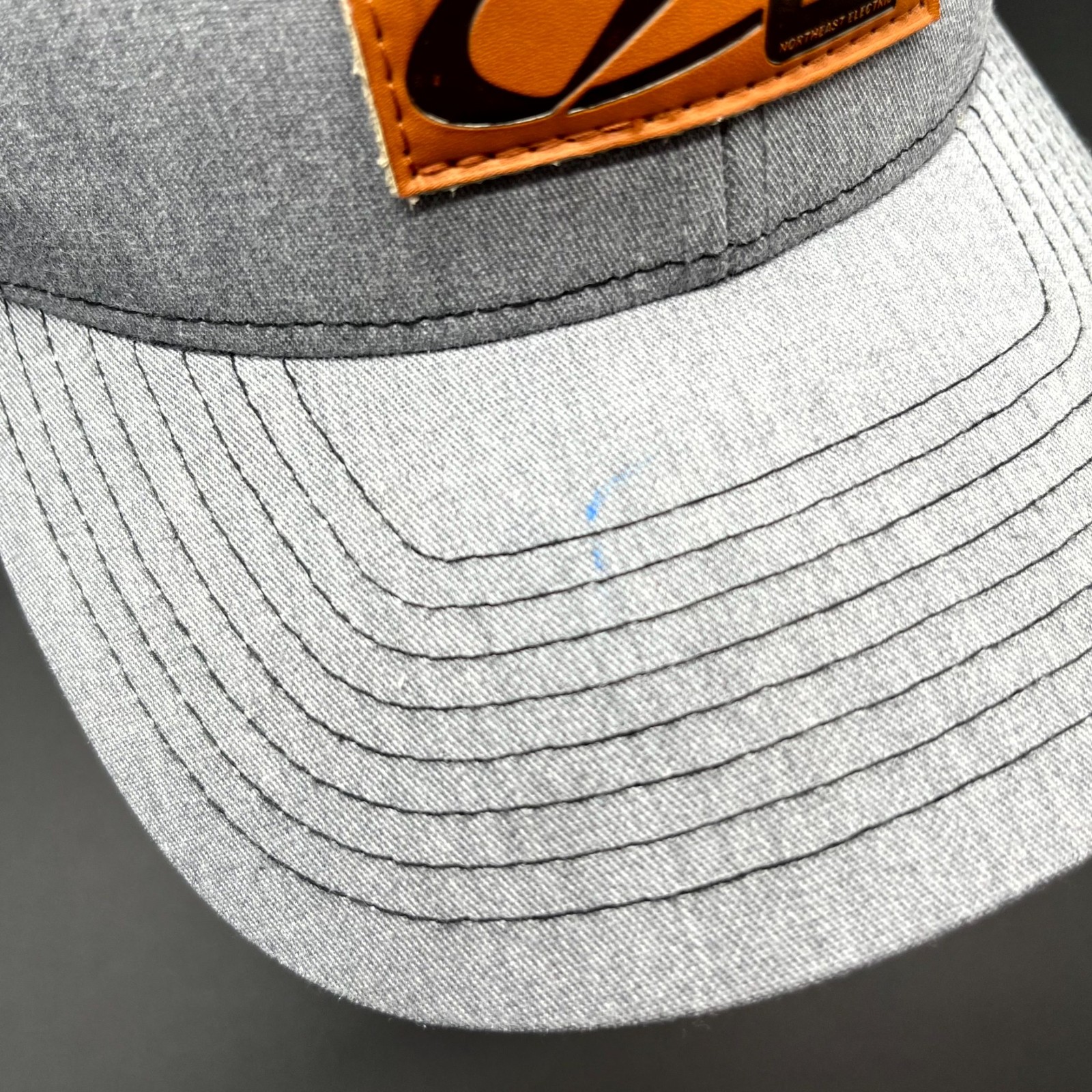 Northeast Electric Leather Patch Hat Richardson 1… - image 8