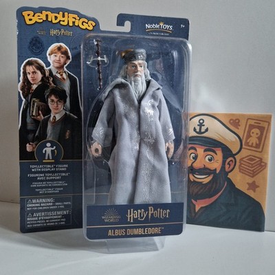 The Noble Collection Bendyfigs - Albus Dumbledore Sammelfigur 19cm Series 1