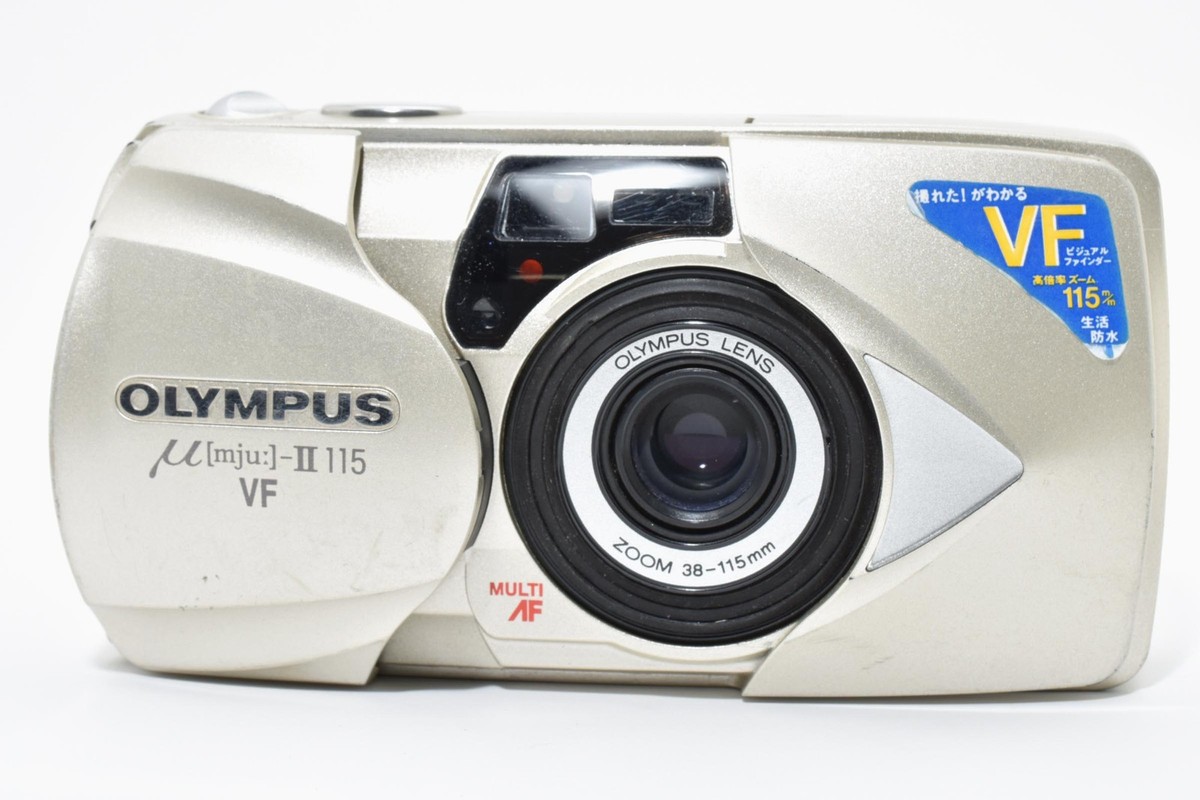 Near MINT] Olympus μ mju II 115 VF Point & Shoot Film Camera From