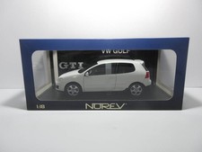 1/18 Norev Volkswagen Golf 5 Vw Golfv Gti Mini Car White