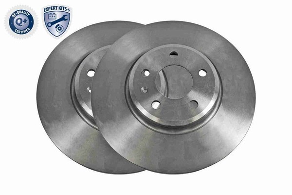 2X Bremsscheibe Vorne Vaico V10 80089 FÜR Audi-image